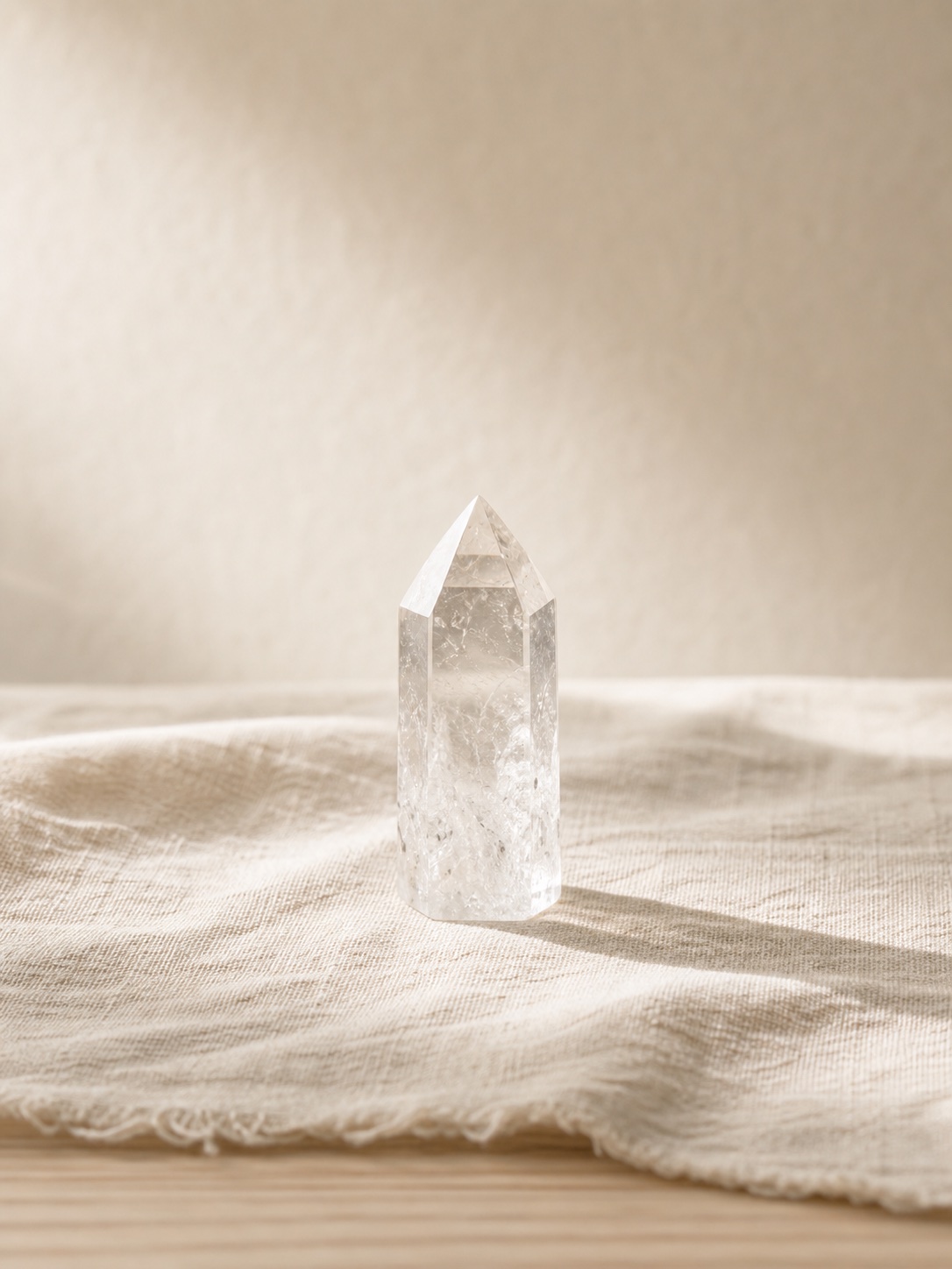 中国 白水晶 クリアクォーツ